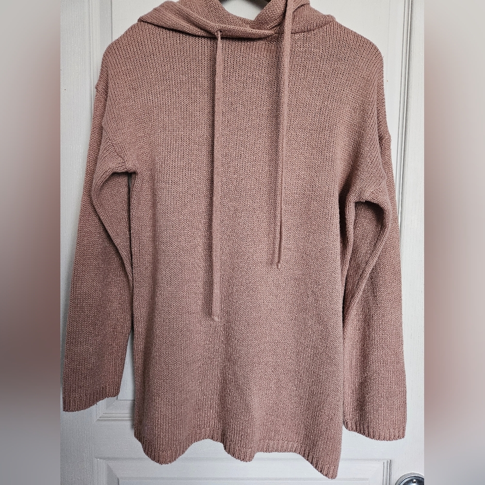Ardene Kids' Cozy Knit Hoodie in Blush